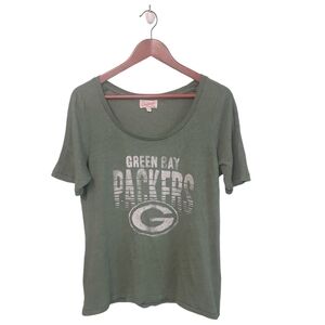 Junk Food Orginals Of California Womens Single Stitch Greenbay Packers‎ Tee XL